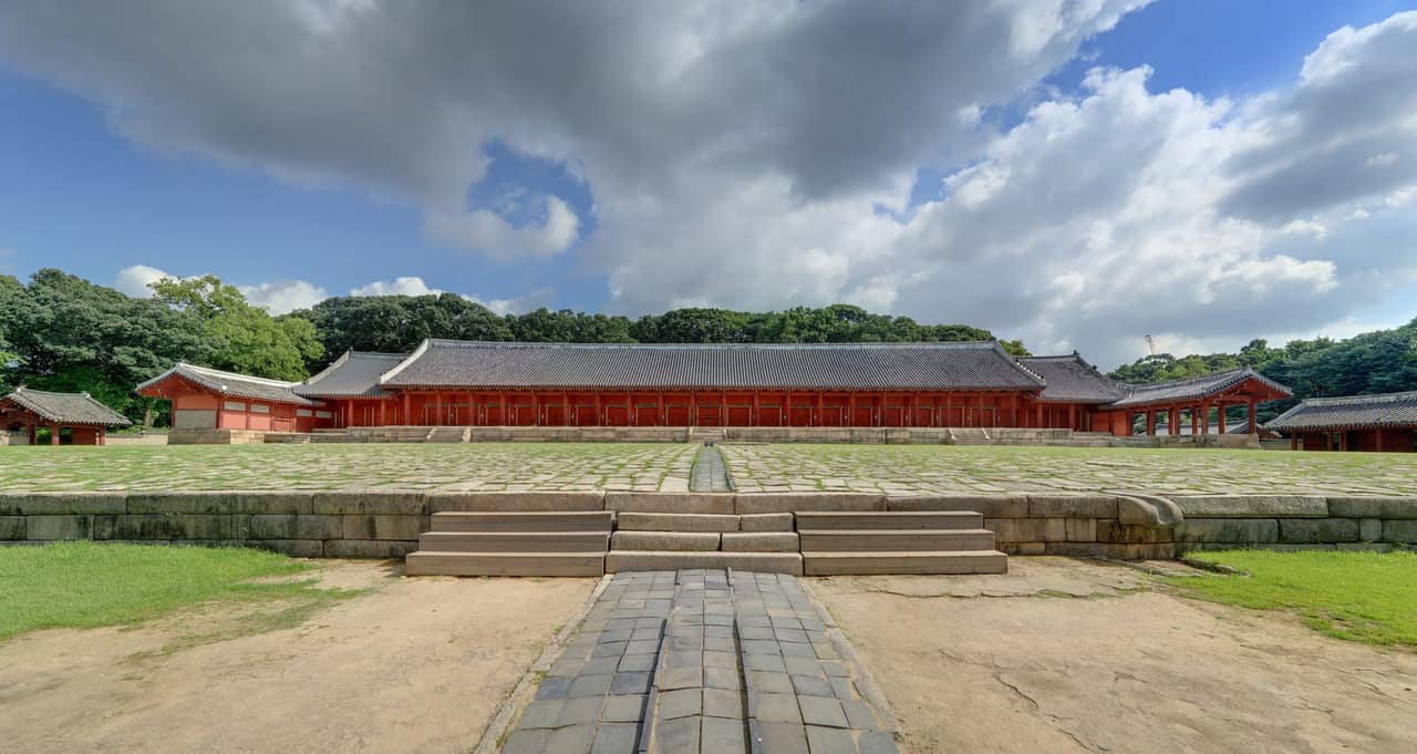 Jeongjeon Hall at Jongmyo Shrine