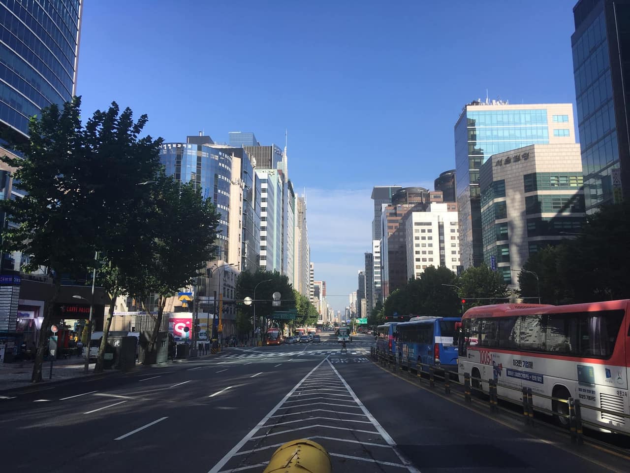Gangnam-daero in Seoul