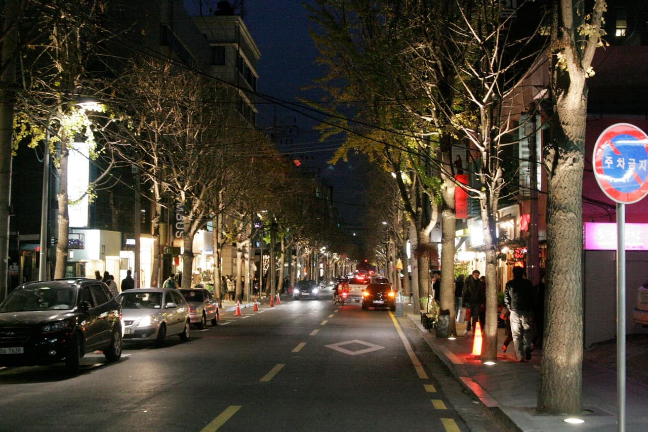Garosu-gil in 2009