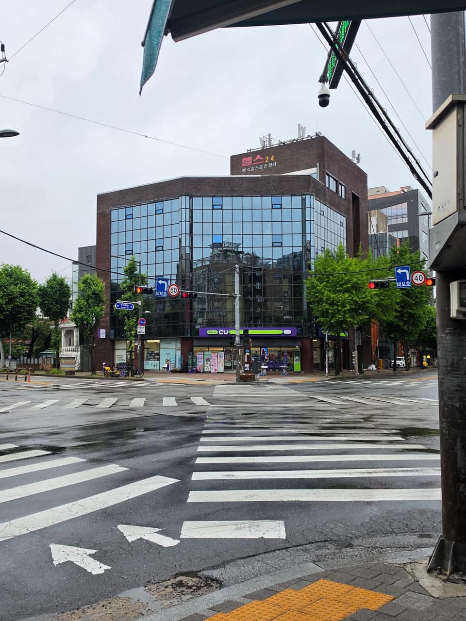 Street corner in Hongdae