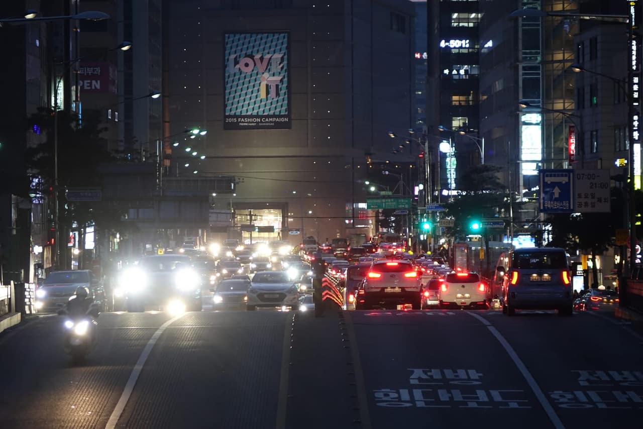 Myeong-dong street